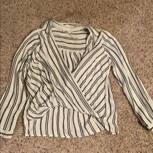 Hollister wrap shirt